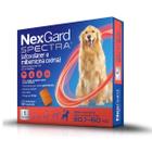 NexGard Spectra Antipulgas e Carrapatos para Caes de 30,1 a 60kg