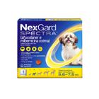 Nexgard Spectra Antipulgas e Vermífugo para Cães de 3,6 a 7,5kg - 1 Comprimido