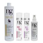 Ng De France Kit Fast Liss + Sham Int +spray Th + Cond Blond