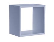 Nicho de Madeira Simples Azul1,2x27x24,5x15cm