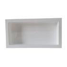 Nicho De Parede Embutir Para Banheiro E Cozinha 30X60 Branco