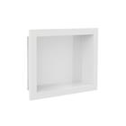 Nicho De Parede Para Banheiro Embutir 30x40 Branco Metasul