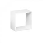 Nicho Decorativo 30x30x15 Cm Em Mdf Branco F031