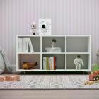 Nicho Infantil Organizador 6 Prateleiras Movelbras Branco