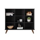 Nicho Organizador Retro 108 x 92,5cm Preto - Qmovi