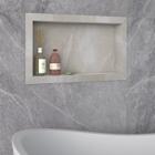 Nicho para Banheiro em Porcelanato Polido Diamante 60x30 - Cozimax