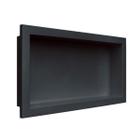 Nicho Para Embutir 30X60Cm Arquitech Preto Vulcano