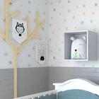 Nicho para Quarto Infantil Bramov Móveis Cinza Cristal