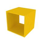 Nicho Quadrado Cubo II Amarelo