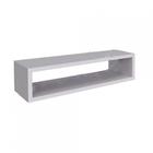 Nicho Retangular Decorativo 70cm X 25 Cm X 15cm Branco Em Mdf