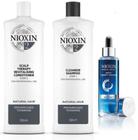 Nioxin Hair System 2 Sh + Cond 1000Ml + Night Density Rescue