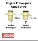 Niple Adaptador Engate Rápido Prolongado Acqua Ultra Lorenzetti Original - A19E Modelo Mais Longo