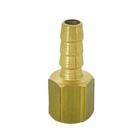 Niple para Mangueira Latão 1/8" NPT Fêmea x 3/16" BM