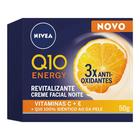 Nivea creme facial noturno q10 revitalizante com 50g