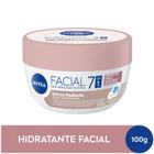 NIVEA Hidratante Facial 7 em 1 Beleza Radiante 100g