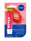 Nivea Hidratante Labial Morango Shine 4,8g- Nivea