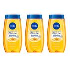 NIVEA Kit com 3 Sabonetes Líquidos Óleo de Banho