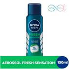 NIVEA MEN Desodorante Antitranspirante Aerossol Fresh Sensation 150ml