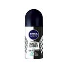 NIVEA MEN Desodorante Antitranspirante Roll On Invisible Black & White Fresh 50ml