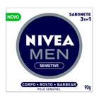 NIVEA MEN Sabonete em Barra Sensitive 3 em 1