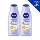 NIVEA Óleos Essenciais Flor de Laranjeira e Óleo de Abacate Maciez e Brilho 400ml - 2 unidades