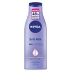 Nivea soft milk creme hidratante pele seca com 200ml