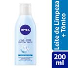 Nivea Visage 2 em 1 Leite de Limpeza+Tonico 200ML