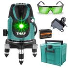 Nível Laser Verde 5 Linhas Robusto Uso Profissional+ Bateria