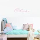 Nome Personalizado Quarto de Criança Bebê Kids Rosa Feminino Menina MDF Decoração