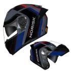 Norisk capacete force ii kore blk/blue 60/l