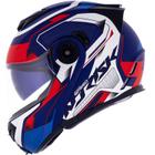 Norisk capacete route ff345 speedmax matte blue/wht/red 56/s