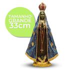 Nossa Senhora Aparecida Italiana Delicada 30cm Presente Mãe