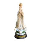 Nossa senhora de fátima 12x6,5 cm ref 12014