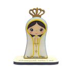 Nossa Senhora Fatima Mdf Baby Lembrancinha 13cm