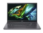 Notebook Acer Core i7-12650H - 16GB - SSD 512GB - Tela 15 (Porta USB Tipo-C, 2 coolersTrava Kensington) Cinzaaço Win11 PRO
