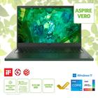 Notebook Acer Vero Intel Core i5 1335UB 15.6 Intel Iris Xe elegíveis 8GB 512GB SDD W11 AV1553P56HM