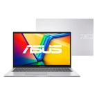 Notebook ASUS 15.6P I5-1235U 8GB 512GBSSD W11 - X1504ZA-NJ986W Prata Bivolt