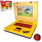 Notebook De Brinquedo Laptop Infantil Musical C Luz Princesa