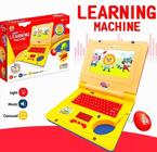 Notebook Educativo Infantil Eletrônico Com Som e Luzes CP144029 - Fun Game.