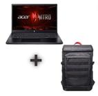 Notebook Gamer Acer Nitro V15 ANV15-51-58QL, Intel Core i5-13420H 13ª Geração, 16GB, 512GB SSD, RTX 3050 4GB, 15.6”, Win11, Preto + Mochila Gamer