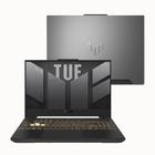 Notebook Gamer ASUS TUF Intel Core i7-12700H, GeForce RTX 3050, 8GB RAM, SSD 512GB, 15.6 Full HD 144Hz, KeepOS, Cinza - FX507ZC4-HN112