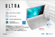 Notebook Ultra 15.6 Pol. Celeron 4GB RAM 120GB