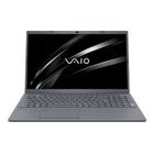 Notebook VAIO FE15 AMD Ryzen 7 -5700U Linux 8GB 256GB SSD Full HD - Prata Titânio