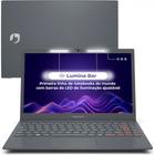 Notebook Vision C 14.1 HD Celeron N4020 4GB SSD 128GB eMMC Windows 11 Pro Cinza - Positivo