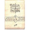 Nova Bíblia Pastoral - Bolso - Zíper Creme