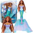 Nova Boneca Ariel Princesa Disney Filme Pequena Sereia 30Cm