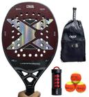 Nova Raquete De Beach Tennis Nox Varadero 2025 Carbono 3k - NOX Beach