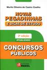 Novas Pegadinhas e Dicas de Estudo - Concursos Públicos - Rideel