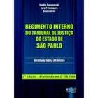 Novo Regimento Interno do Tribunal de Justiça do Estado de São Paulo