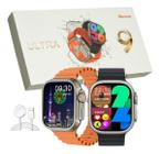 Novo Smartwatch Ultra Pro W69 Laranja Série9 Original - SVD Store